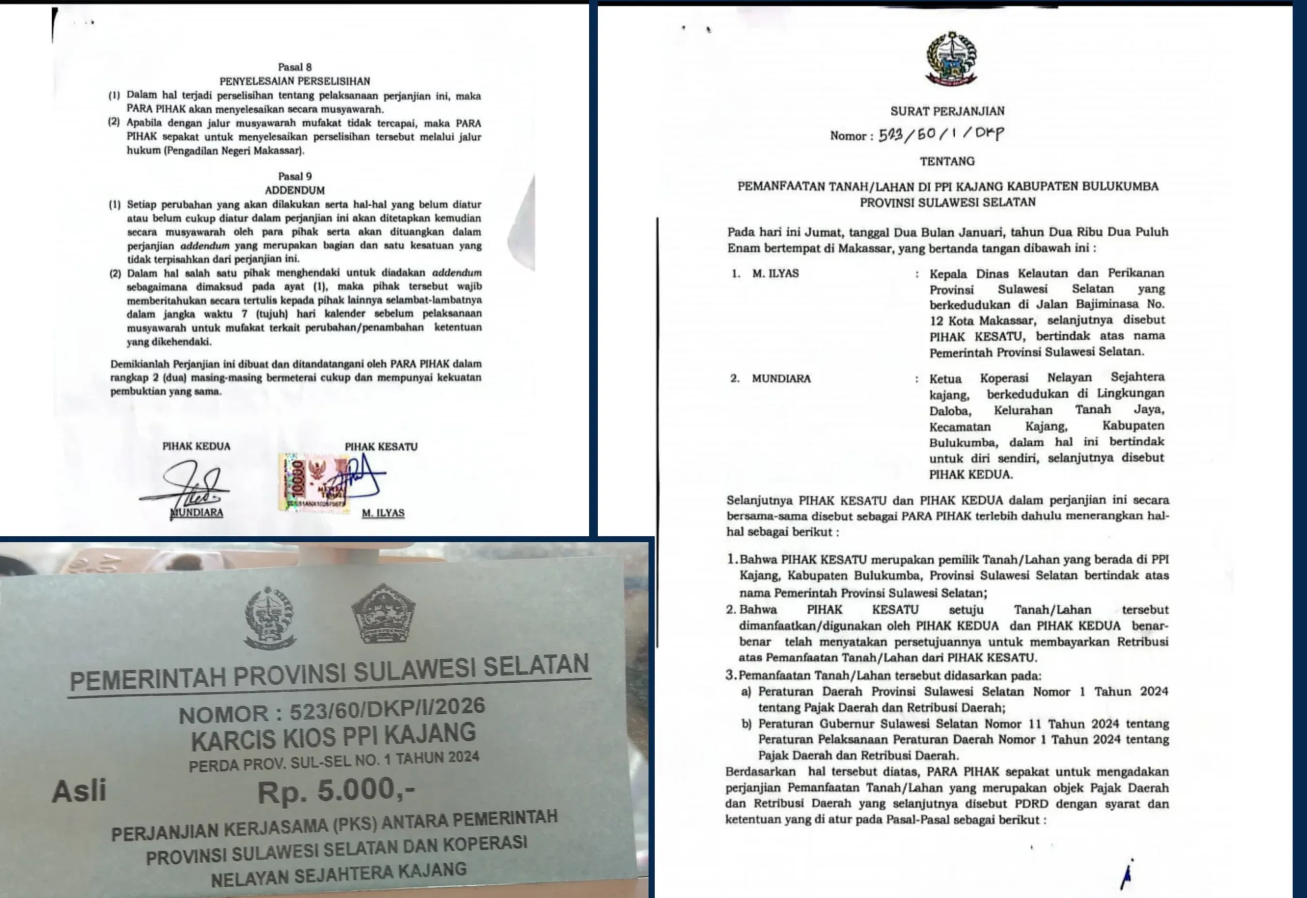 Dugaan Pungli Terstruktur di PPI Kajang: Perjanjian Kerja Sama Tanpa Stempel, Rakyat Menjerit