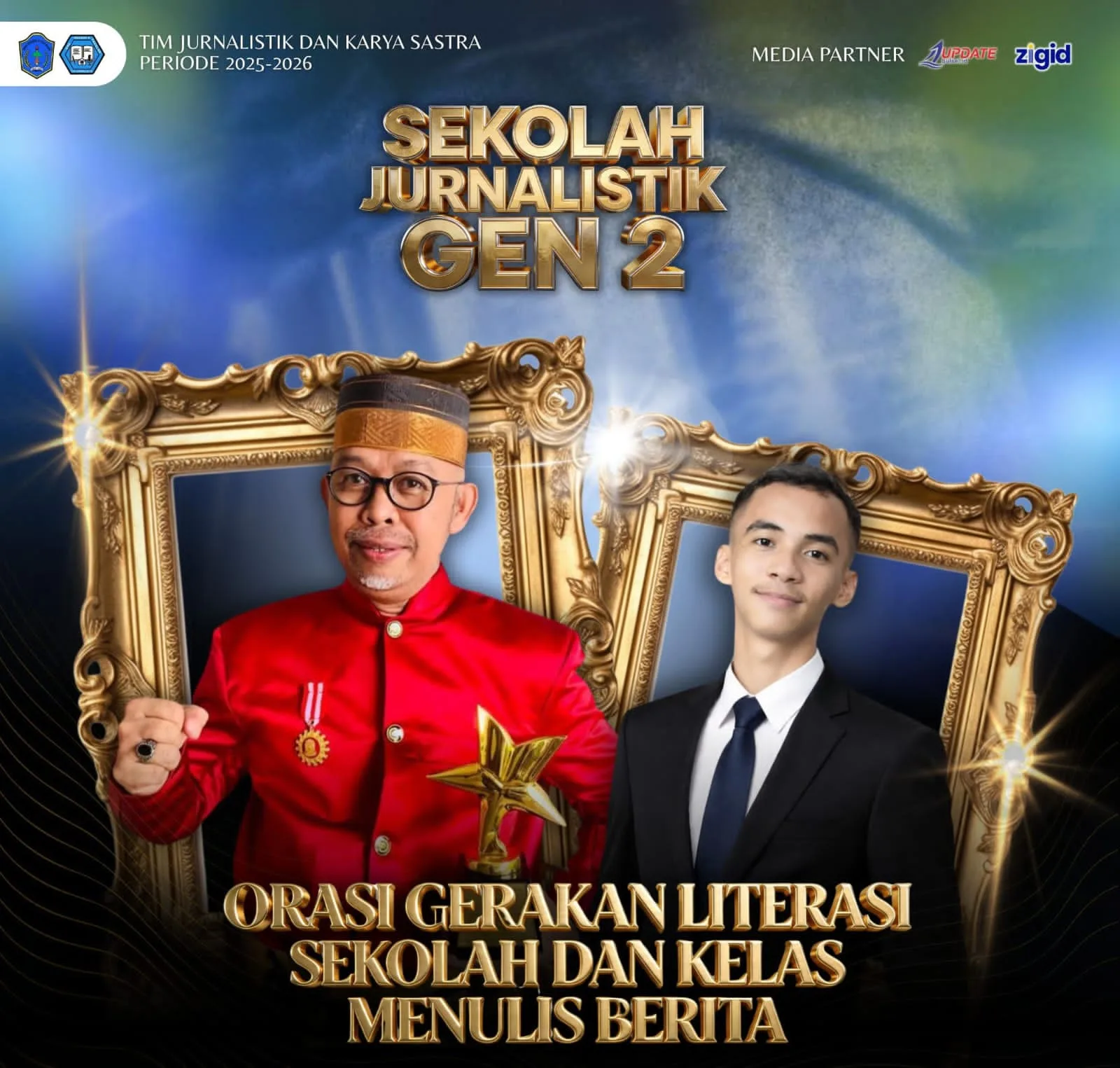 Peraih Penghargaan Tertinggi Perpusnas RI, BAK akan Hadir di Sekolah Jurnalistik SMAN 6 Takalar