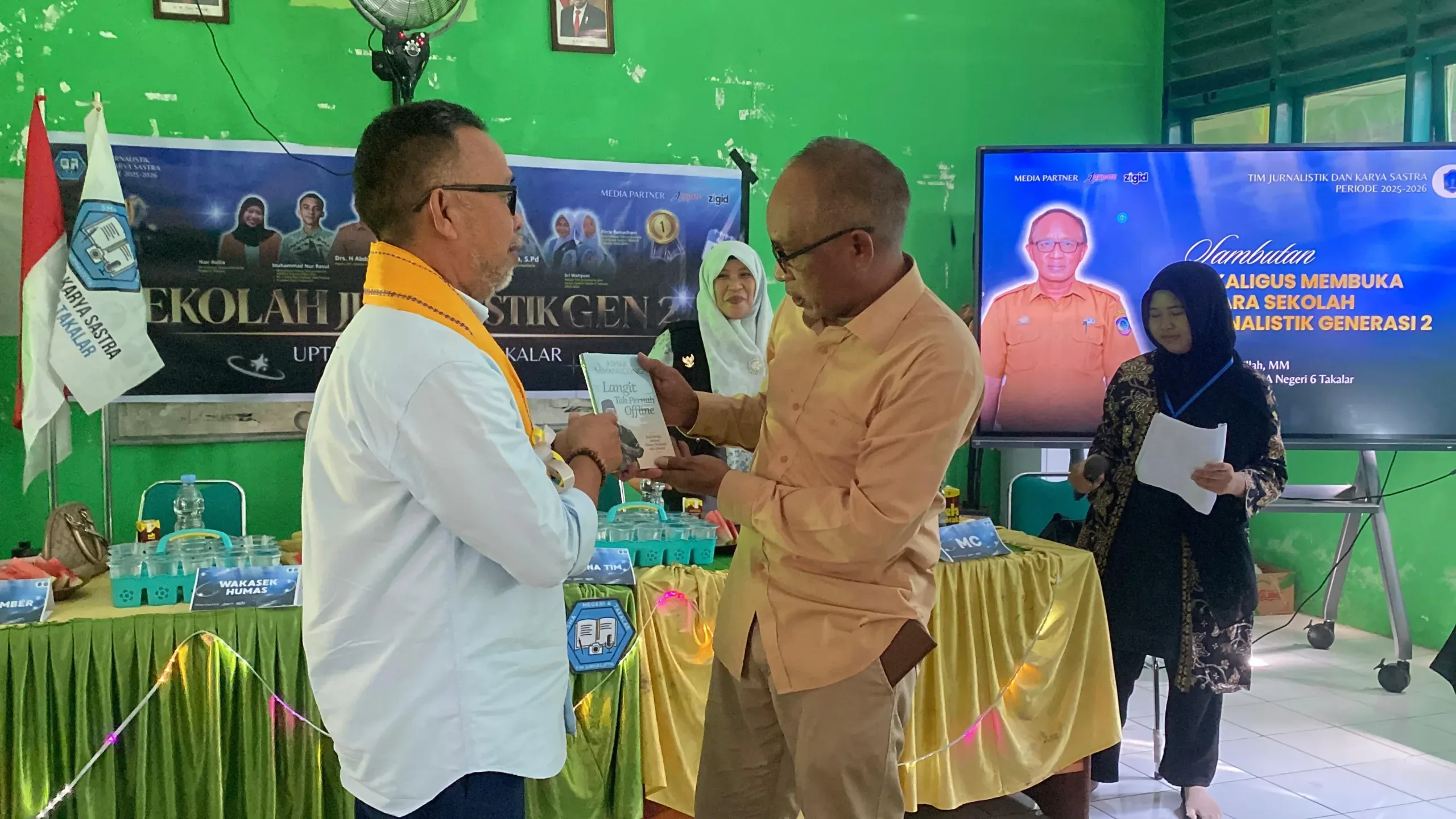SMAN 6 Takalar Didorong Jadi Model Literasi, BAK Apresiasi Sekolah Jurnalistik