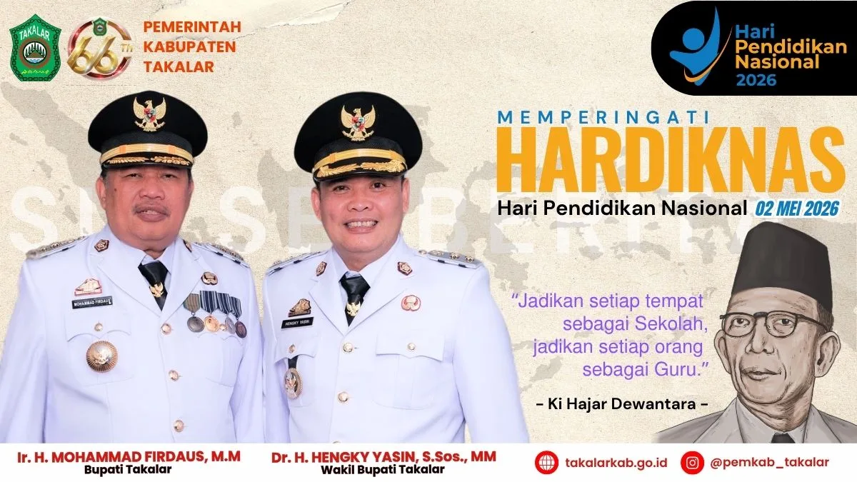 Hardiknas 2026, Bupati Takalar - sulselberita
