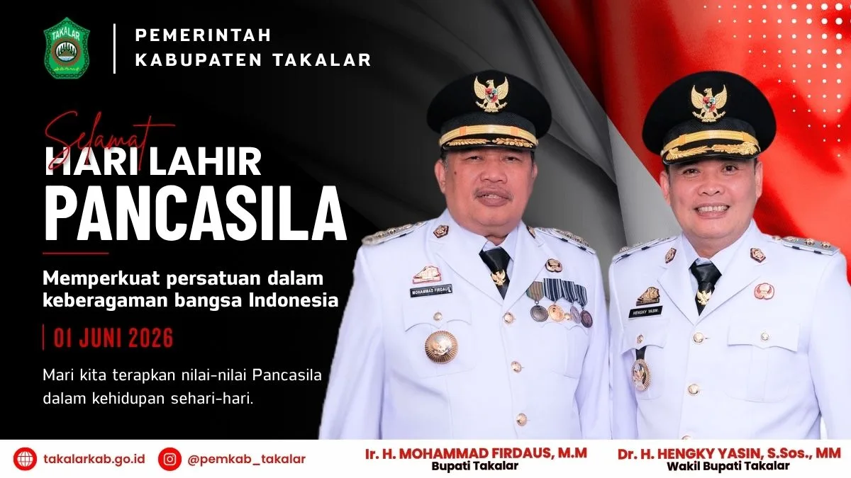 Hari Lahir Pancasila - Bupati Takalar