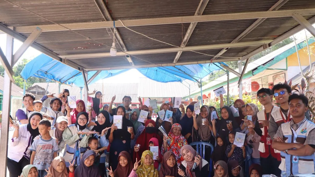 PPK Ormawa HIMAKAHA FKH Unhas Gelar Sosialisasi Aplikasi GiziTa dan Demo Masak MPASI