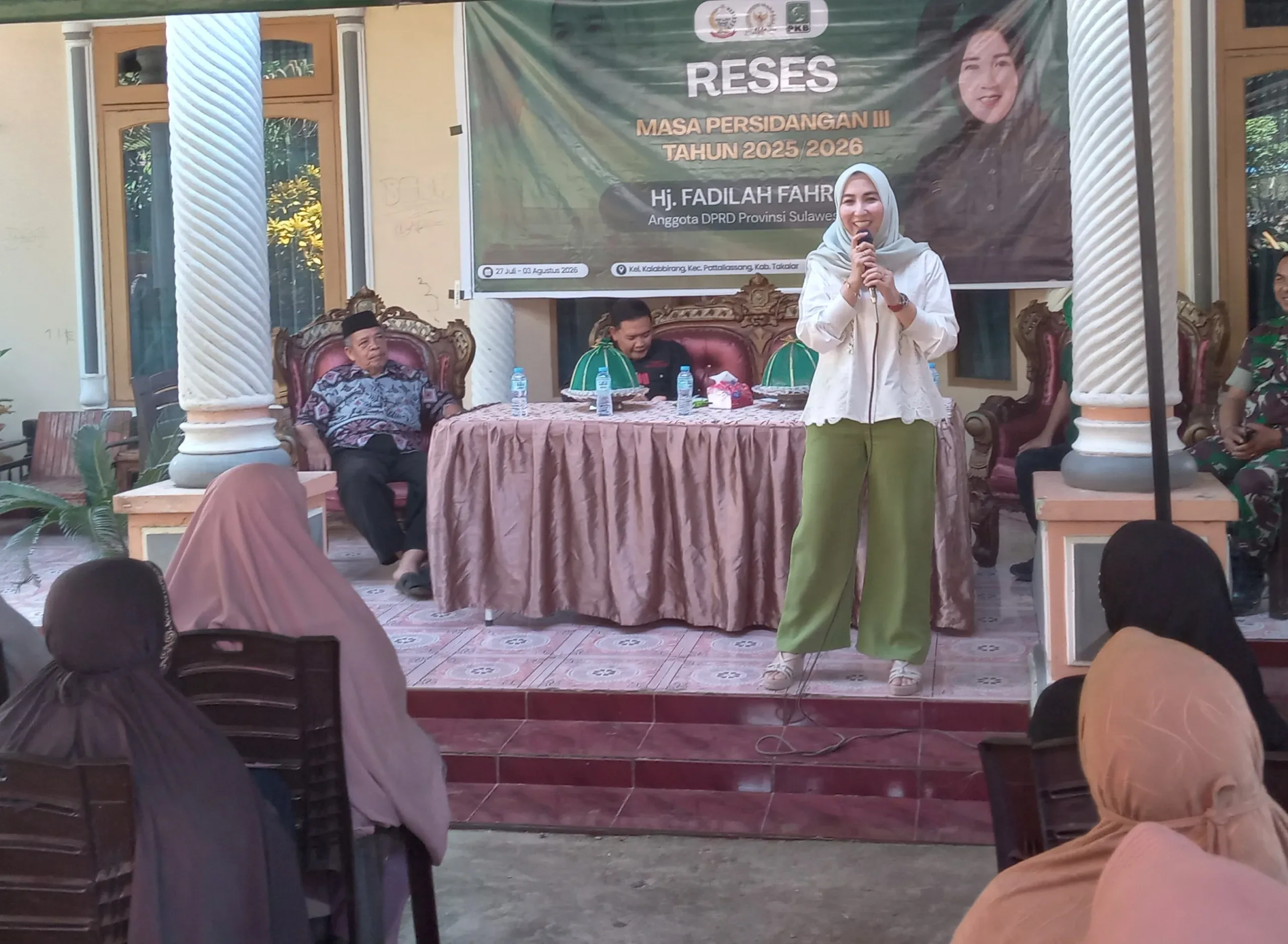 Jadi Jembatan Masyarakat dan Pemprov, Hj Fadilah Fahriana Siap Perjuangkan Bantuan dan Pembangunan