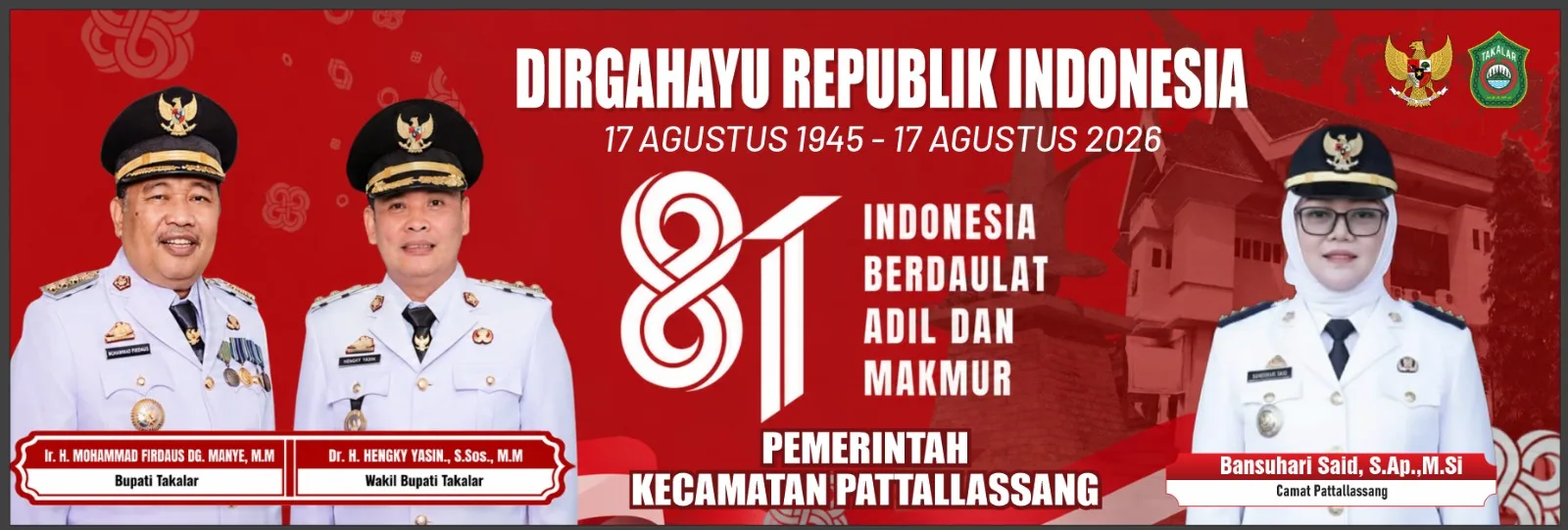 Bansuhari Said - Camat Pattallassang Kabupaten Takalar