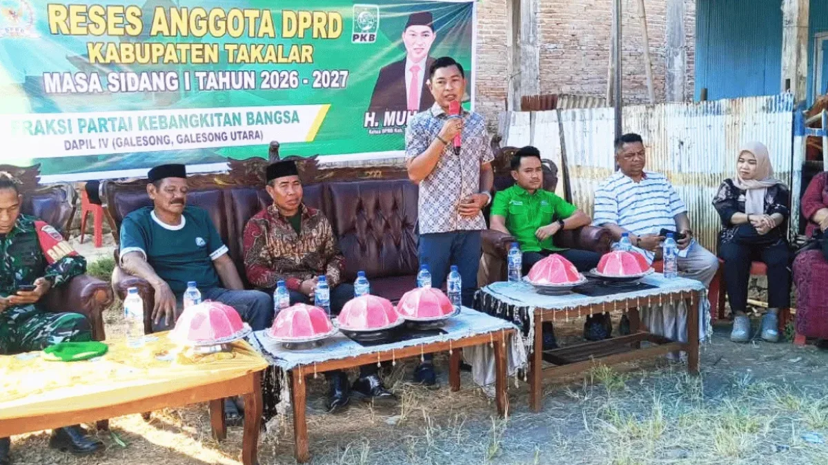 Reses Masa Sidang I di Tabaringan, Ketua DPRD Takalar Kawal Drainase Hingga BPJS Gratis